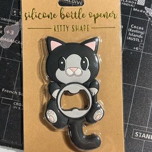 Adorable kitty shaped bottle opener